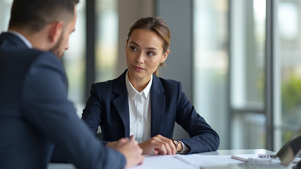 Профессиональная встреча двух коллег в современном офисе обсуждение проекта